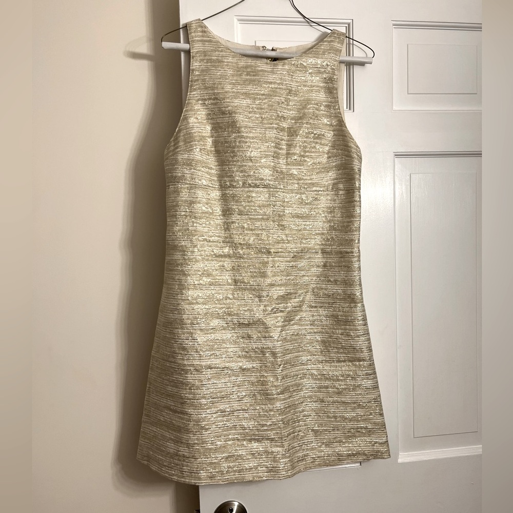 Gold Alice and Olivia dress